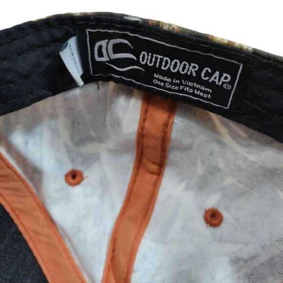 Team Realtree Hat OSFM By Outdoor Cap Adjustable Strap Camouflage Embroidery EUC - Picture 8 of 8